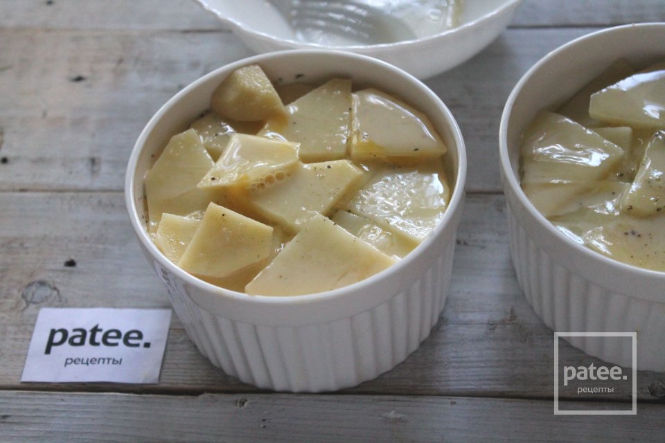 Картофельная запеканка с сайрой - Шаг 13