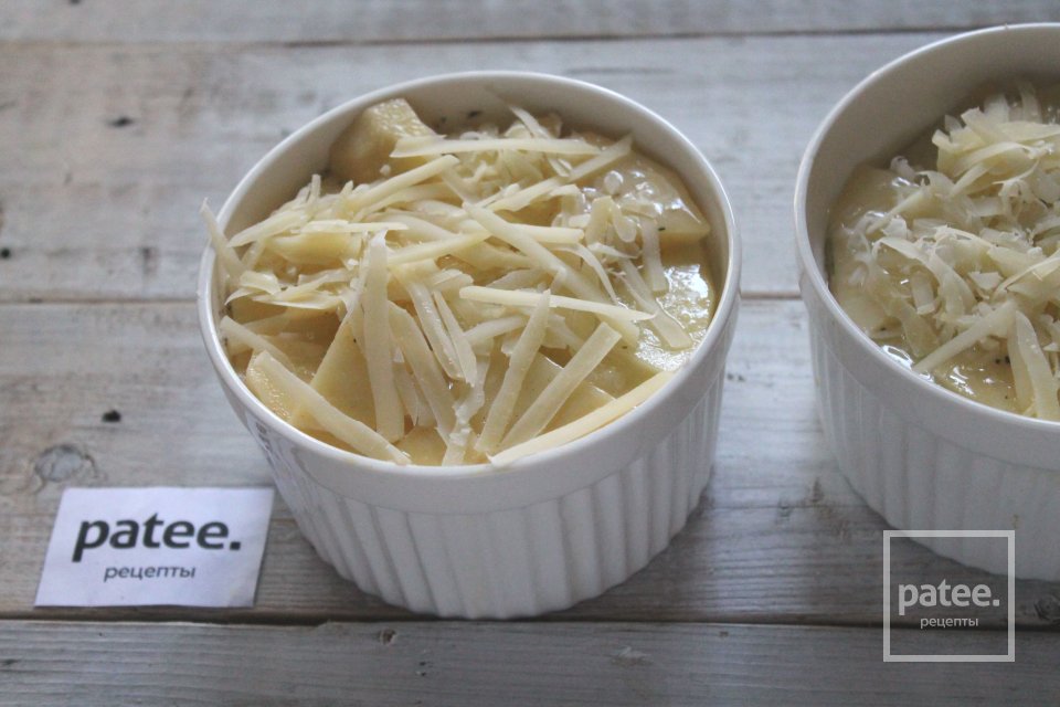 Картофельная запеканка с сайрой - Шаг 15