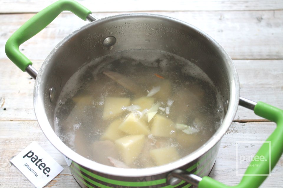 Суп из кабачков с курицей - Шаг 8