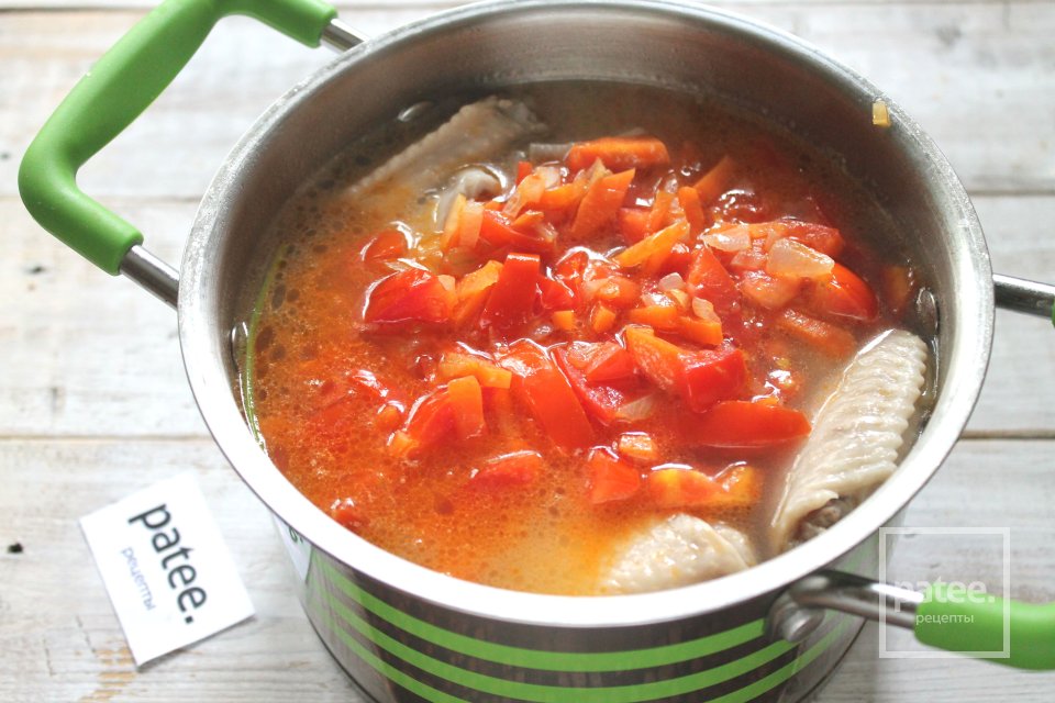 Суп из кабачков с курицей - Шаг 16