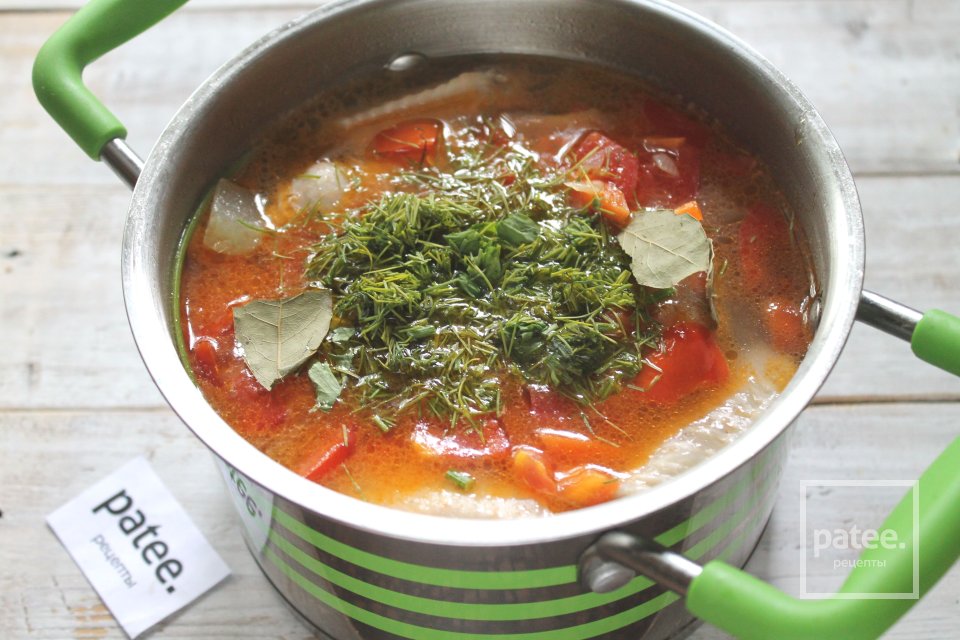 Суп из кабачков с курицей - Шаг 17