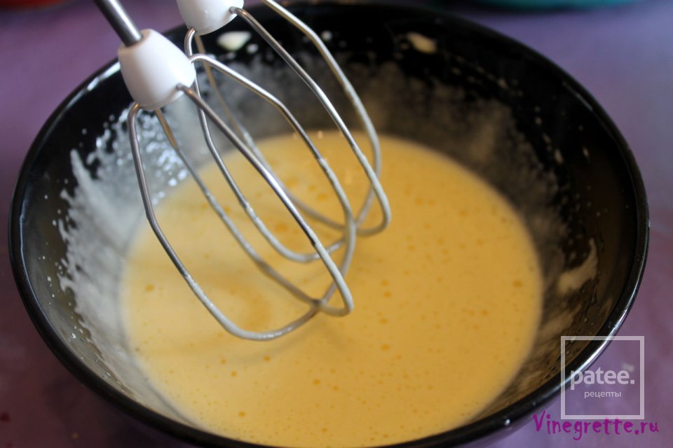 Манная запеканка с вишней - Шаг 5