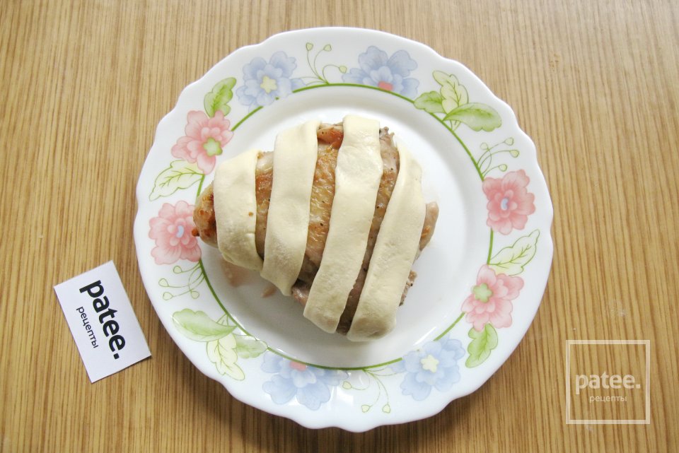 Куриные бедра запеченные в тесте - Шаг 11