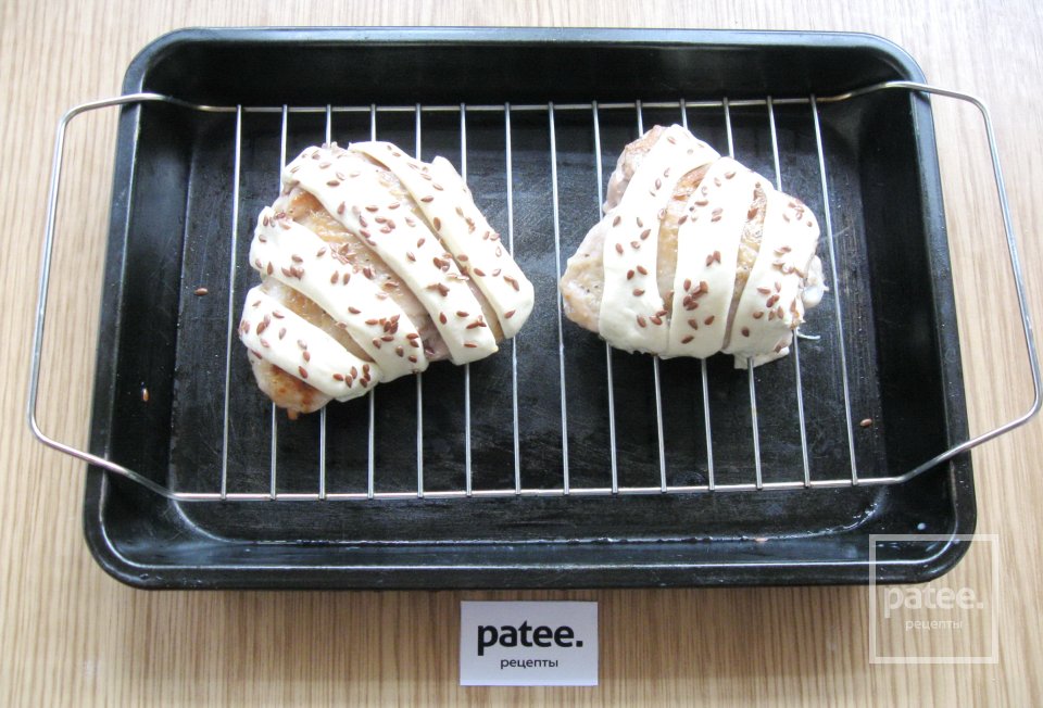 Куриные бедра запеченные в тесте - Шаг 12