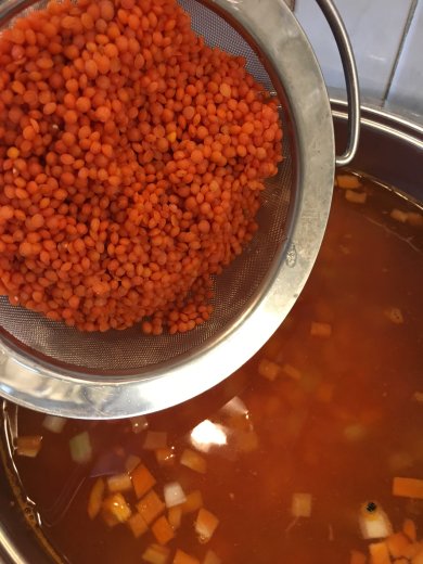 Постная чечевичная похлёбка без масла - Шаг 9