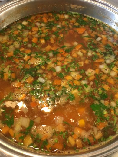 Постная чечевичная похлёбка без масла - Шаг 10