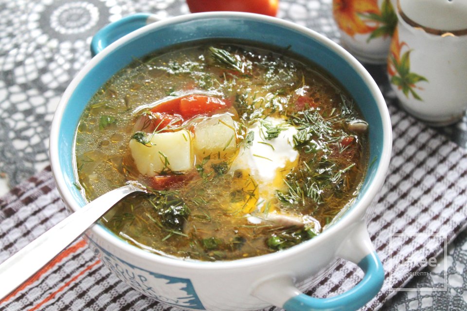 Суп из кабачков с курицей - Шаг 19