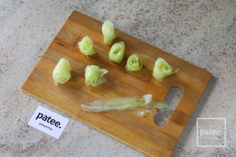 Киш лорен с кабачком и брынзой. - Шаг 7