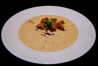 Крем-суп из лисичек