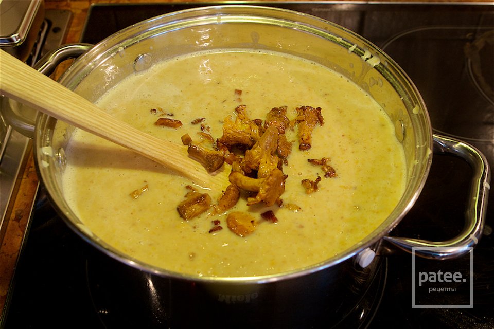 Крем-суп из лисичек - Шаг 23