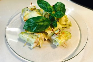 Рулетики из кабачка