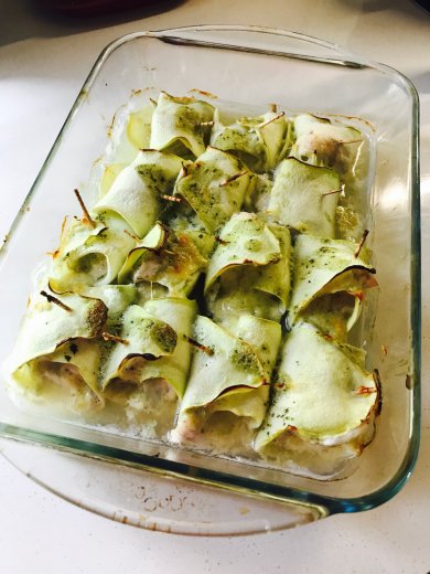 Рулетики из кабачка - Шаг 5