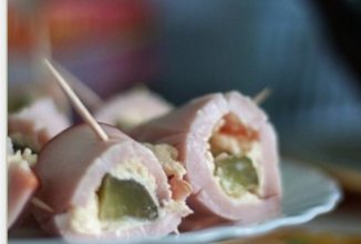 Жгучие огурчики "в шубке"