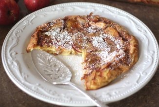 ТВОРОЖНО - ЯБЛОЧНЫЕ БЛИНЫ