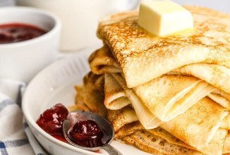 Блинчики на молоке и кефире