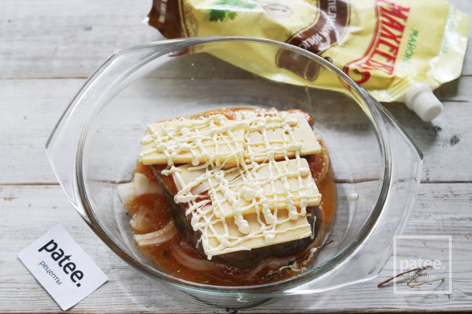 Стейк трески с томатным соком в духовке - Шаг 10