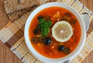 Мясная солянка