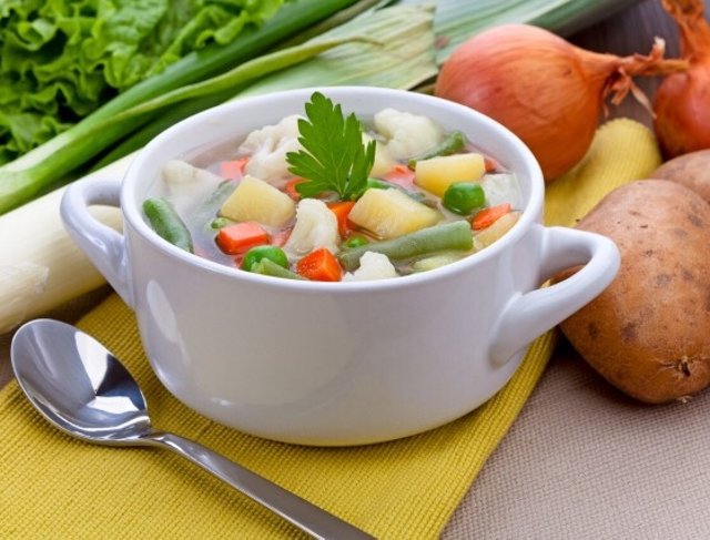 Овощной суп по-итальянски
