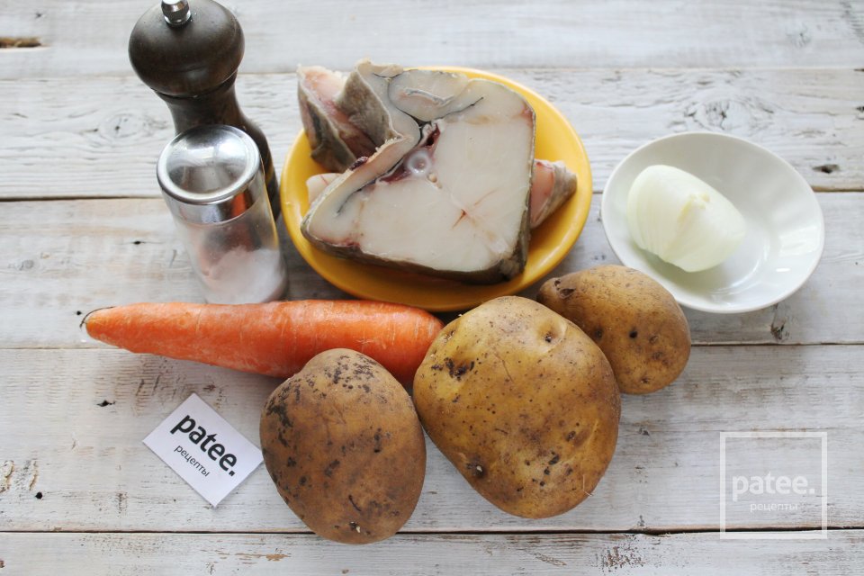 Треска с картошкой и тимьяном в духовке - Шаг 1