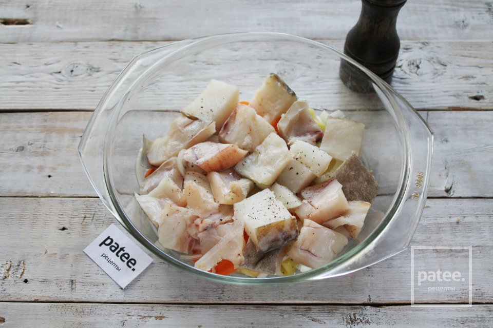 Треска с картошкой и тимьяном в духовке - Шаг 11