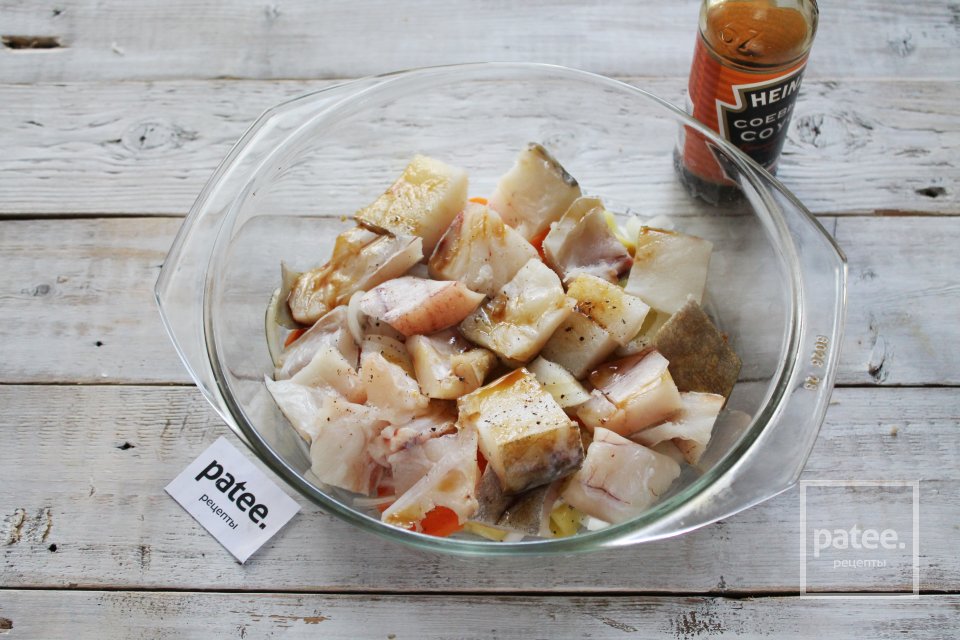 Треска с картошкой и тимьяном в духовке - Шаг 12