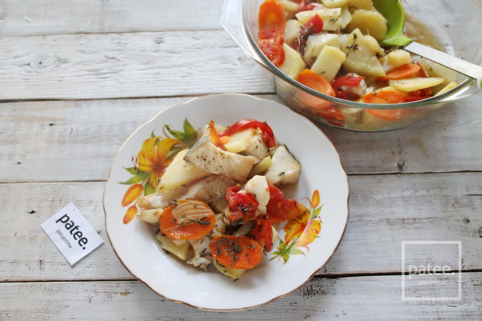 Треска с картошкой и тимьяном в духовке - Шаг 18