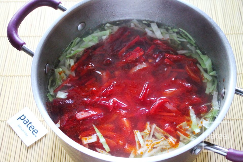 Русский борщ - Шаг 16