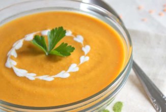 Суп из тыквы и чечевицы в мультиварке