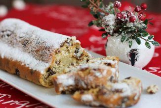 Немецкий рождественский штоллен