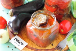 Салат "Баклажаны с овощами на зиму"