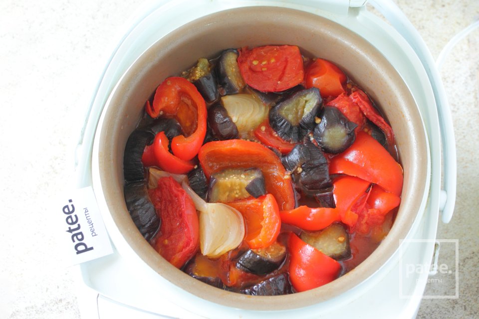 Салат "Баклажаны с овощами на зиму" - Шаг 11