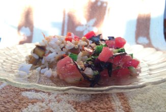 Рис 🍚 с баклажаном 🍆