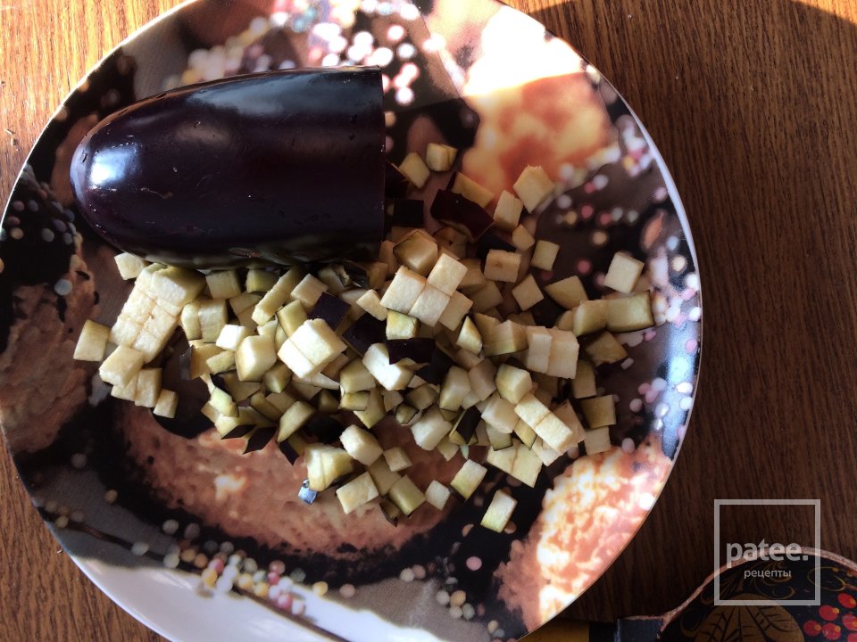 Рис 🍚 с баклажаном 🍆 - Шаг 1