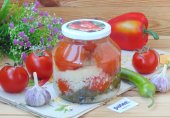 Маринованные помидоры "под снегом"