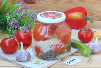 Маринованные помидоры "под снегом"