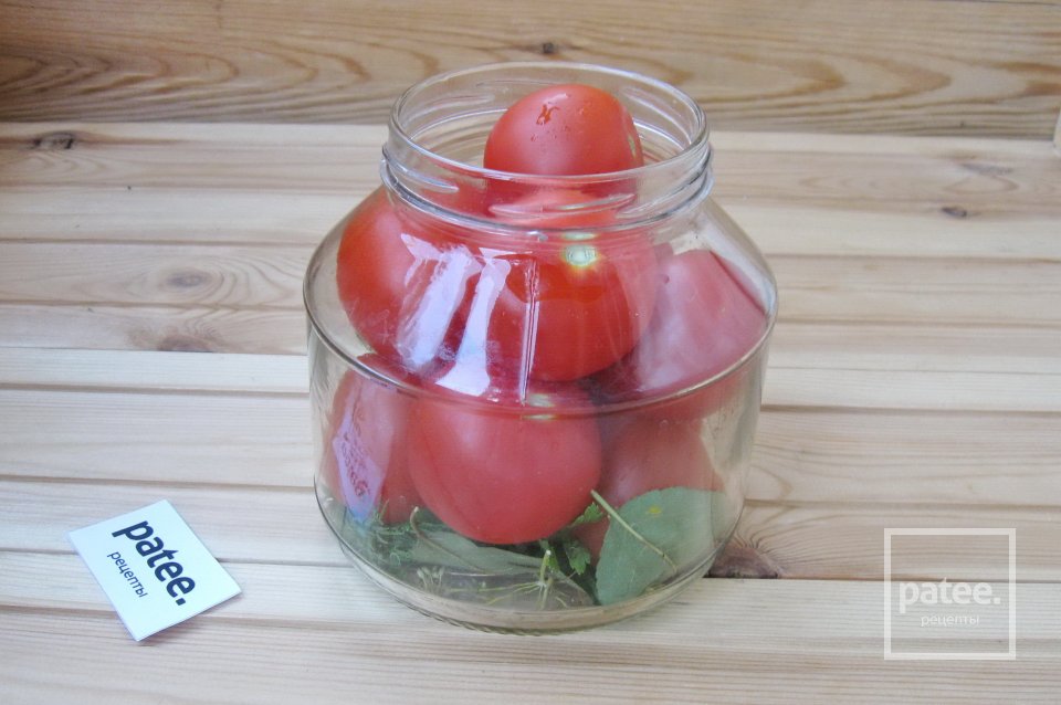 Маринованные помидоры "под снегом" - Шаг 5
