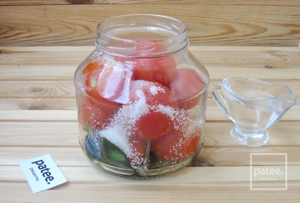 Маринованные помидоры "под снегом" - Шаг 10