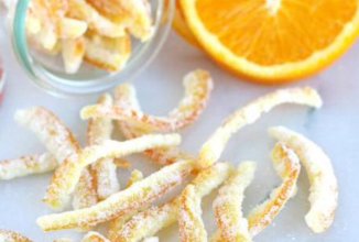 ЦУКАТЫ ИЗ АПЕЛЬСИНОВЫХ КОРОК