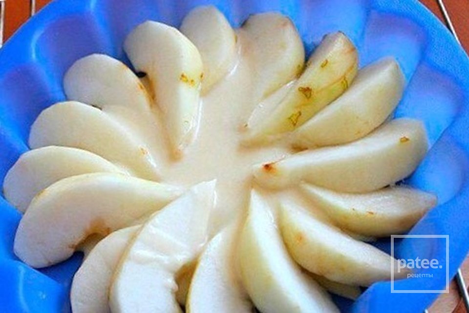 Заливной грушевый пирог - Шаг 1