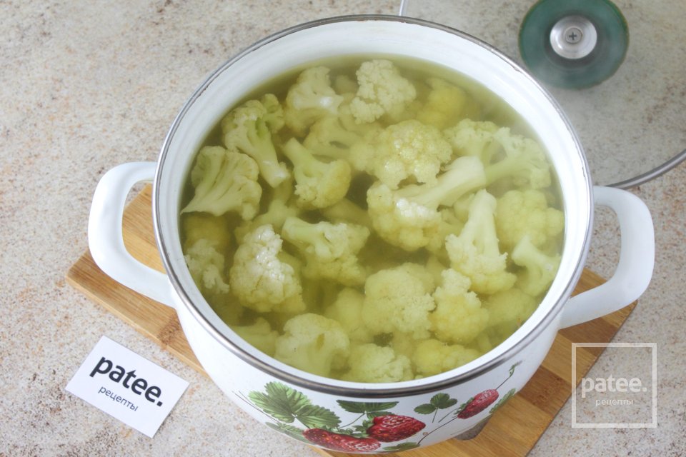 Куриные фрикадельки запеченные с сыром и цветной капустой - Шаг 8