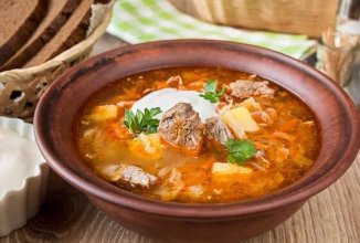 Щи с кислой капустой