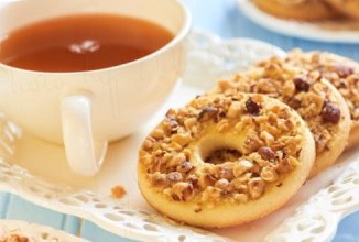 ПЕСОЧНЫЕ КОЛЬЦА С АРАХИСОМ     "ВКУС ИЗ ДЕТСТВА"