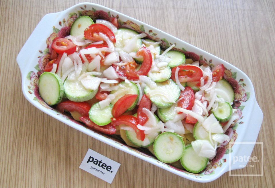 Куриное филе с кабачками в духовке - Шаг 10