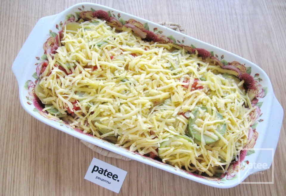 Куриное филе с кабачками в духовке - Шаг 12