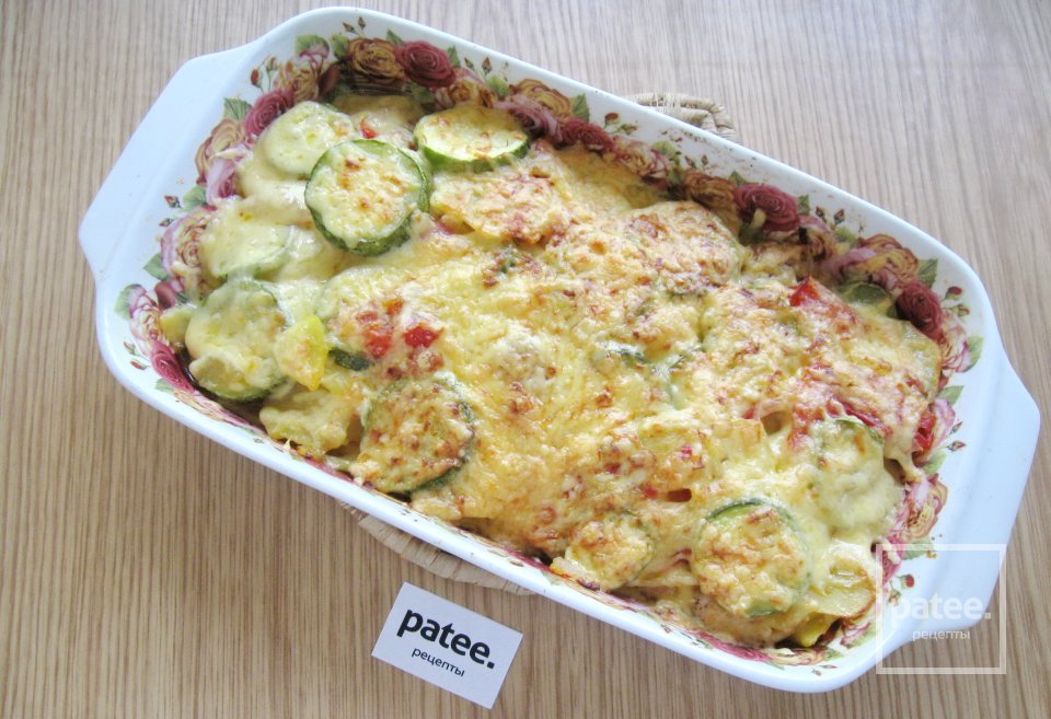 Куриное филе с кабачками в духовке - Шаг 13