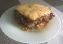 Мясная запеканка