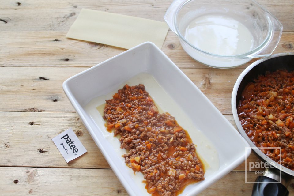 Лазанья мясная - Шаг 15