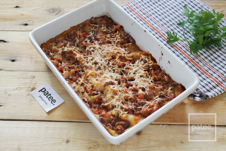 Лазанья мясная - Шаг 18