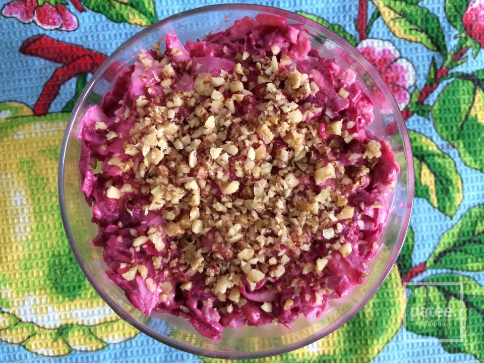Салат со свеклой - Шаг 6