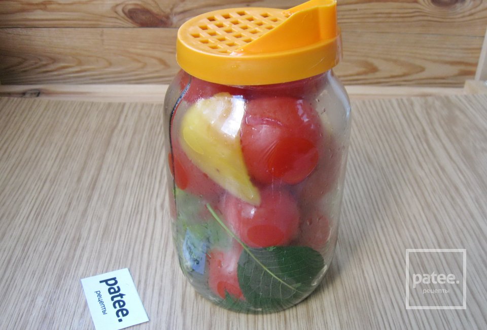 Маринованные помидоры с медом - Шаг 6